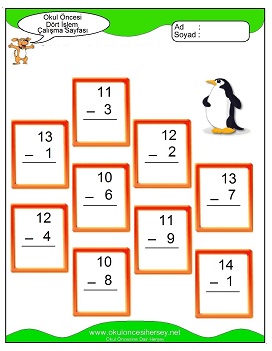 İşlemler yaprak test